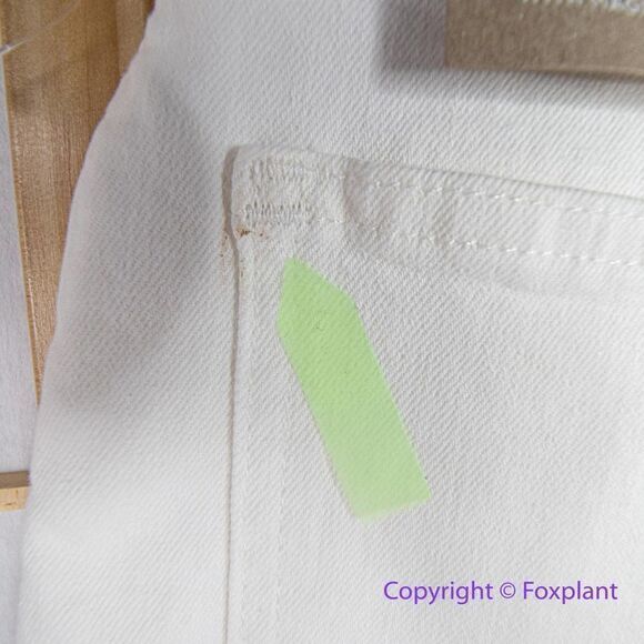 NEW Madewell The Perfect Vintage Wide-Leg Crop Jean‎ Tile White, 27 - Picture 14 of 16